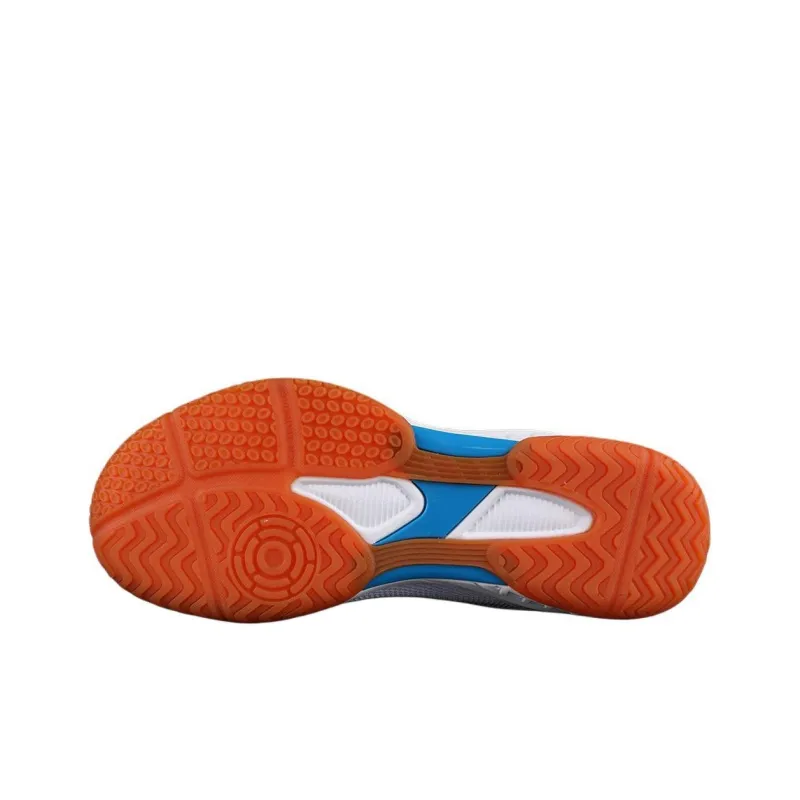 TIBHAR Cushioning Slip Resistant Functionality Low Top Unisex White Blue-3