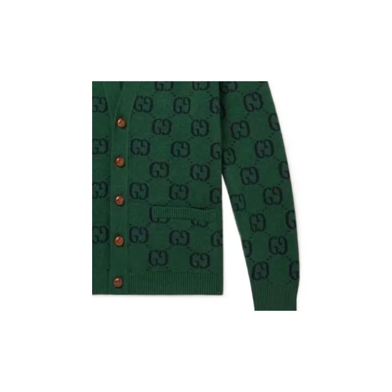 GUCCI Sweaters Unisex Green-1