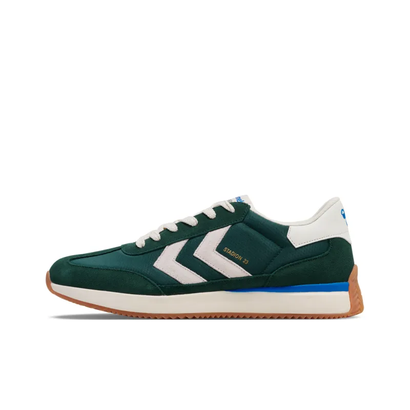 Hummel Anti Slip Wear Resistant Low Top Casual Shoes Unisex Green-0