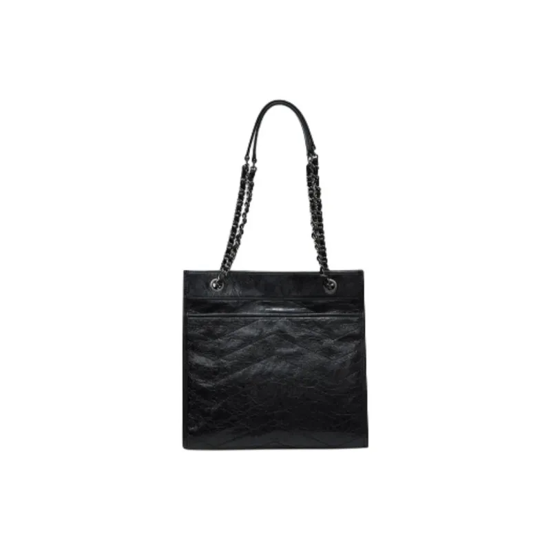 Brother Is Really Good Cow Leather Handbag Shoulder Bag Medium Size Women's Light Brown/Black-6