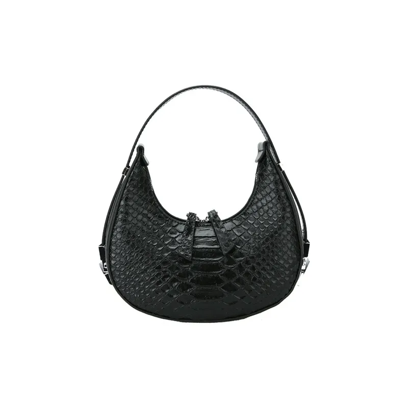 DALO PU Crescent Bag Handbag Women's Multicolor-3