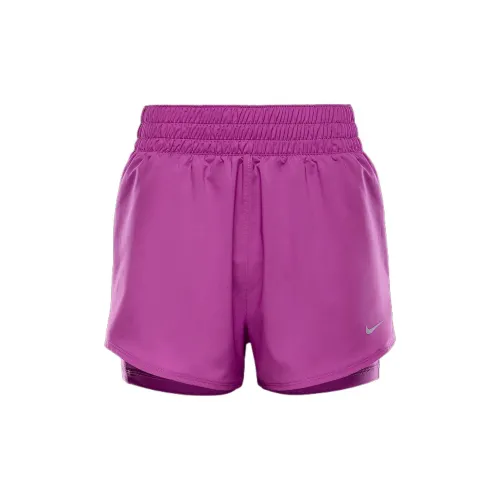 Nike One Women's Dri FIT High Waisted 3' 2 in 1 Shorts
