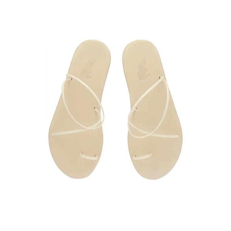 ANCIENT GREEK SANDALS Kansiz Stylish Sandals Women's White-3