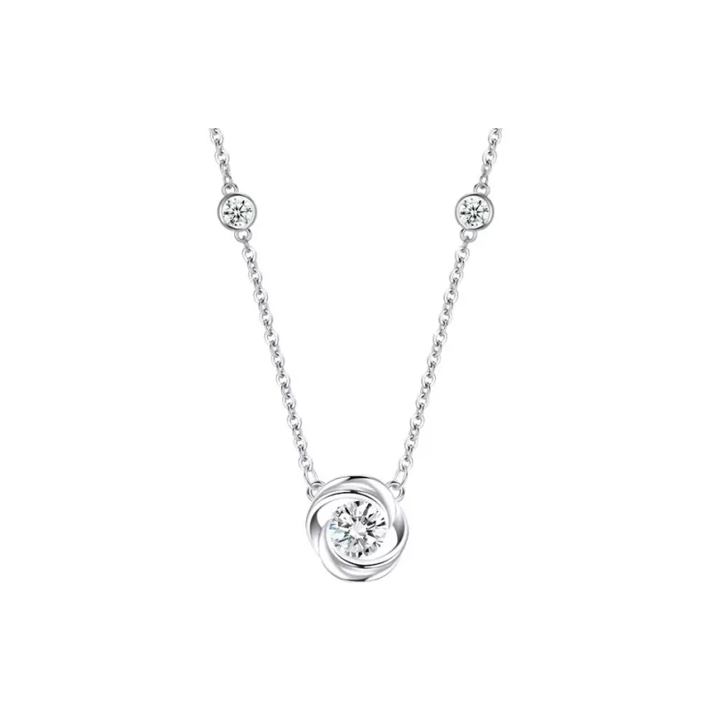 Danfu 999 Fine Silver Necklaces Women's-0