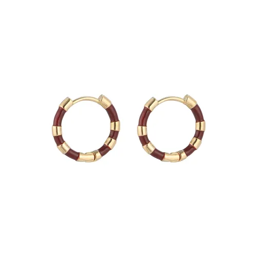 EAR PARTNER Copper Earrings Women's
