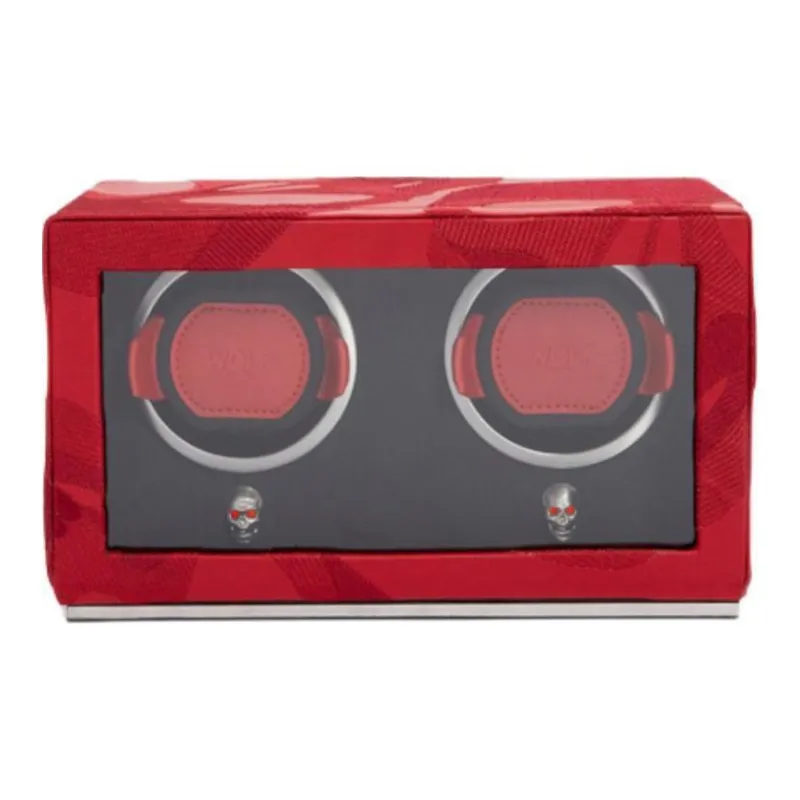 WOLF 2 Bits Watch Winder Red Unisex-0