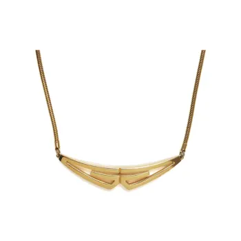 Givenchy 1990s 4G pendant Necklace