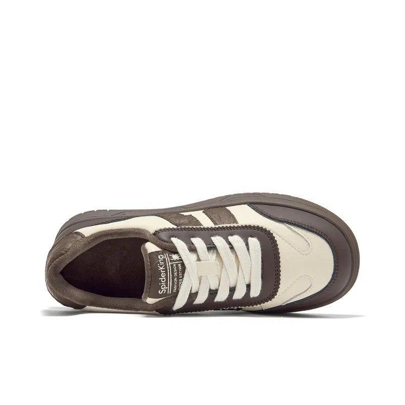 Spider King Thermal Skateboard Shoes Women's Brown-2
