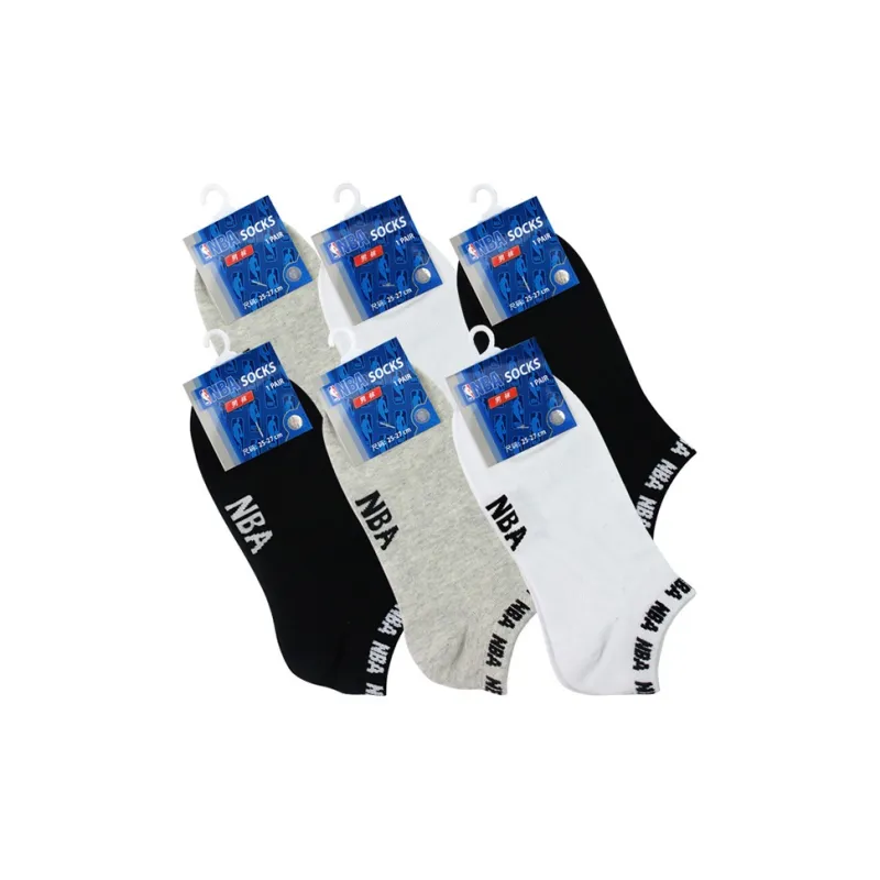 NBA Men No Show Socks-15