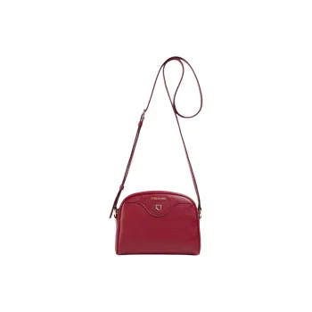 Ferragamo Travel Camera Crossbody Burgundy