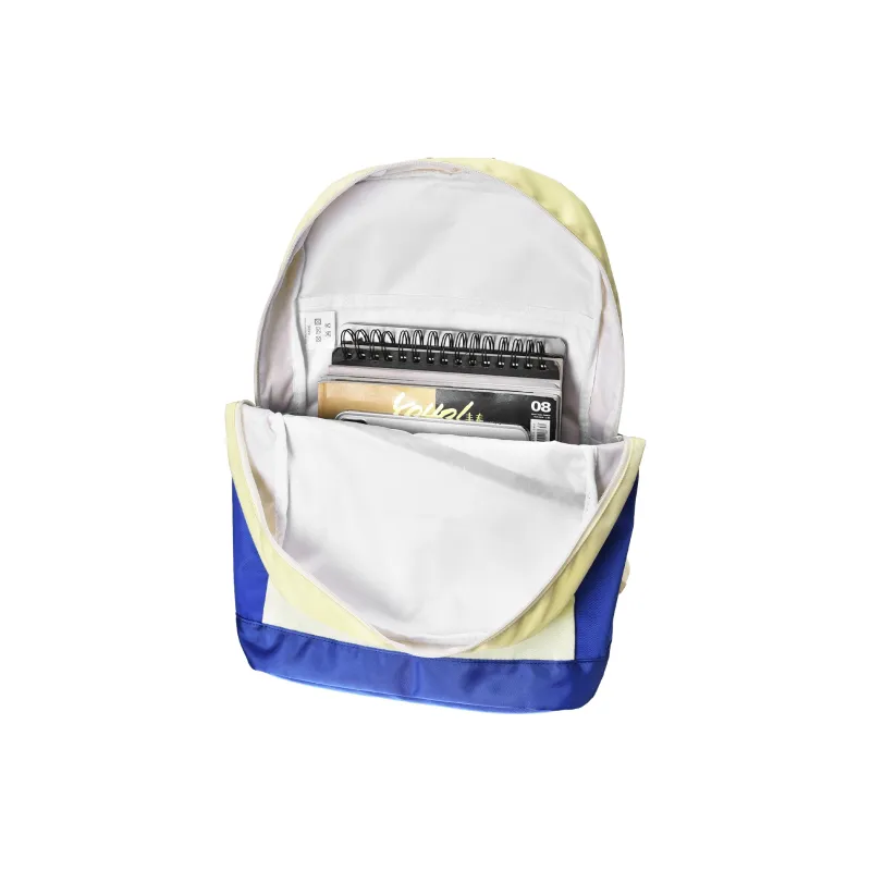 TURN UP Polyester Backpack Regular Unisex Beige Yellow-3