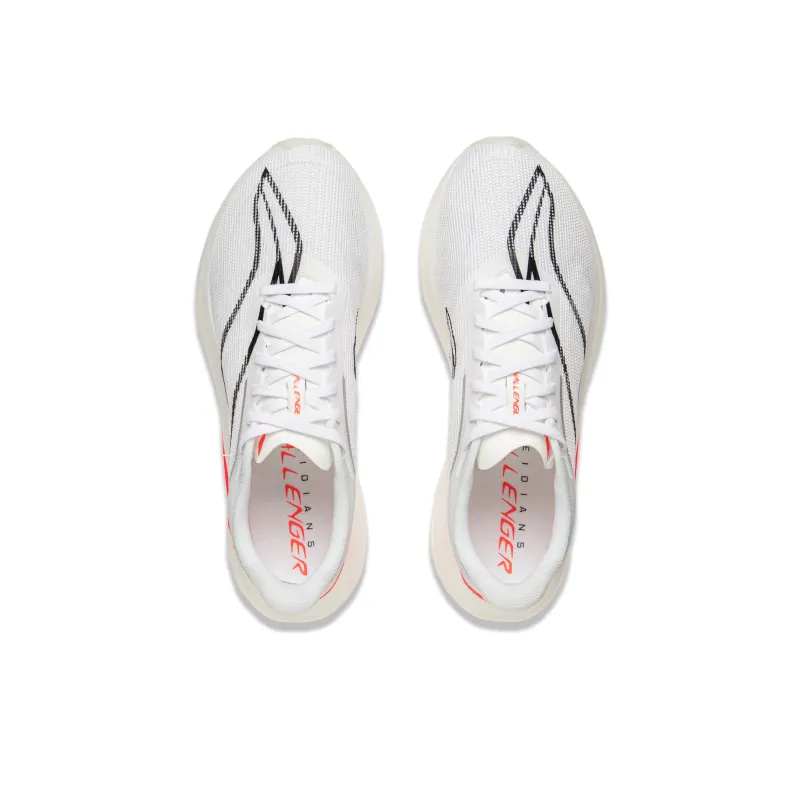 LINING Feidian 5 Challenger Running Shoes Women's Low Top Standard White-3