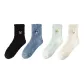 Black+Dark Blue+Mint Green+White