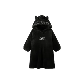 O'MESIK Nightgown Women's Black