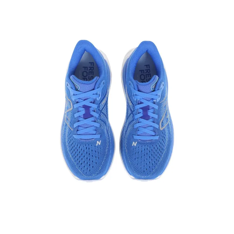 New Balance NB Fresh Foam X 860 V13 Anti Slip Wear Resistant Low Top Casual Running Shoes Women's Blue-2
