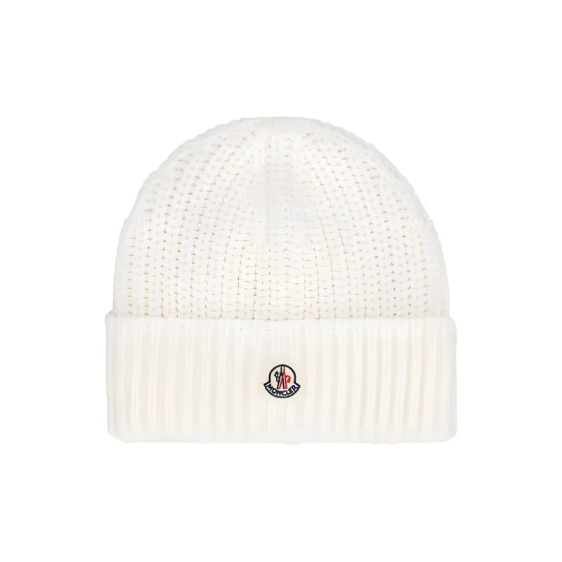 Moncler Wool Beanies Women's White-0