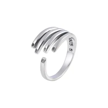JINLUWANG S925 Silver Rings Women's
