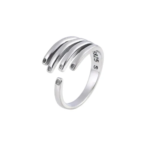 JINLUWANG S925 Silver Rings Women's