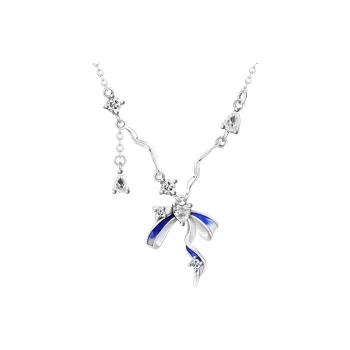 VIVIWELL S925 Silver Necklaces Women's