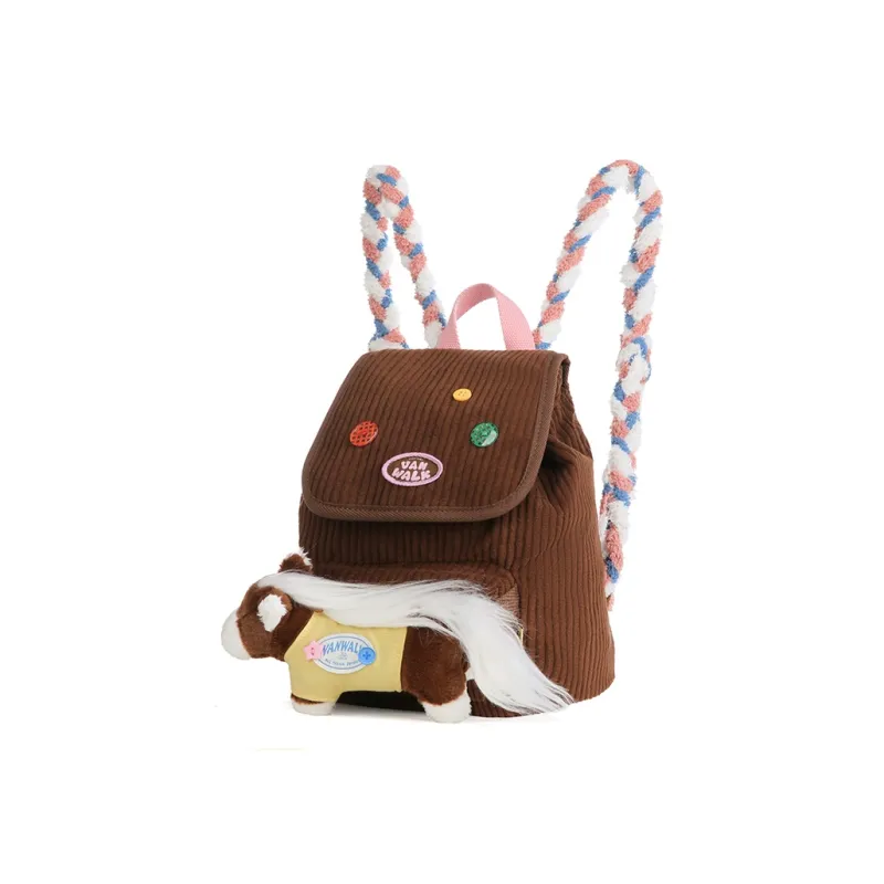 VANWALK Farm Series Polyester Backpack Large Size Women's Multicolor-10