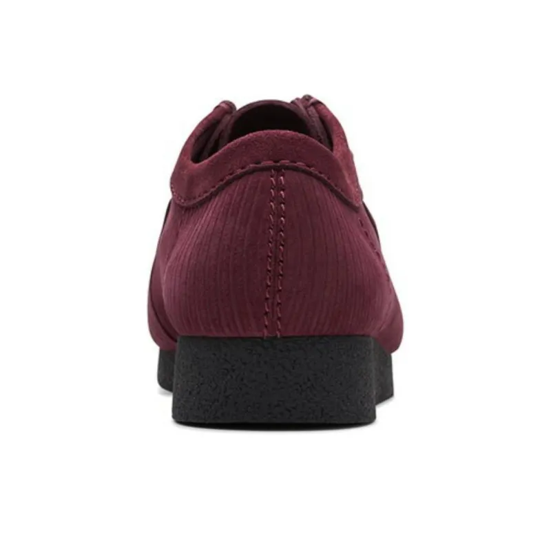 Clarks Wallabee Slip-Resistant Low-Top Casual Shoes Unisex Purple-4