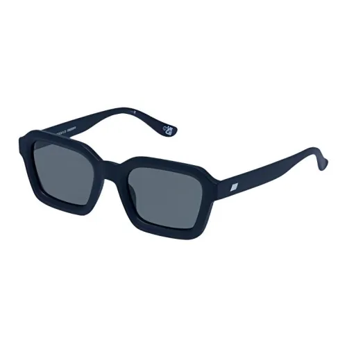Le Specs Polycarbonate Rectangular sunglasses ports Women's Black