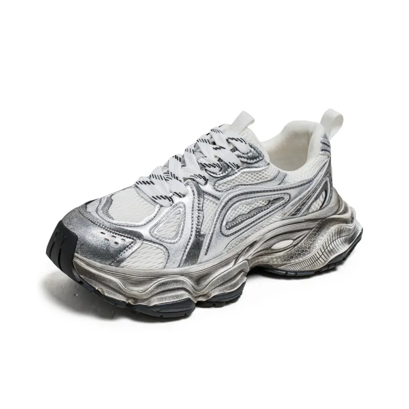 HACKBUTEER Low-Top Chunky Sneakers Men's Box-10