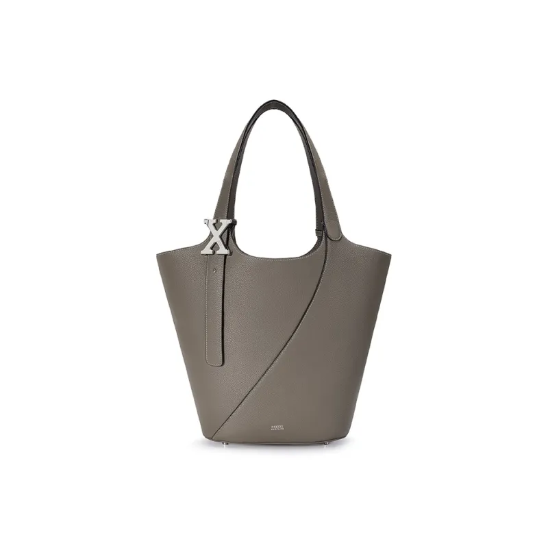 HXXXXS Cow Leather Tote Bag, Shopping Bag, Handbag Women's Multicolor-1