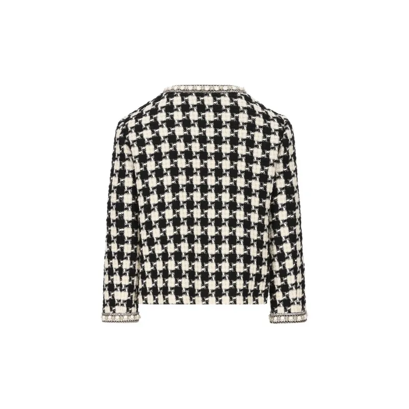 Valentino Embellished Crewneck Jacket-1