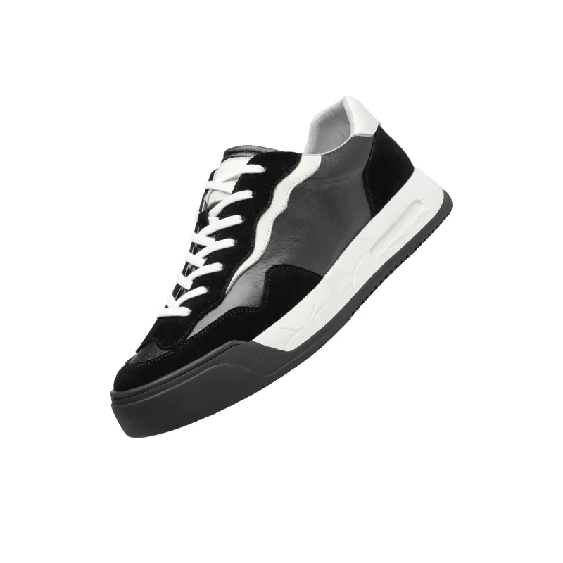D FUSE SCANDINAVIA Low Top Skateboard Shoes Black, Khaki-4
