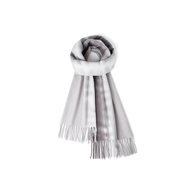 BAIJUAN Knit Scarves Unisex-4