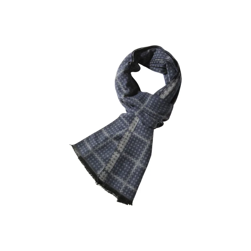 Shanghai Story Polyester Knit Scarves Men's-50