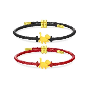 Chongqing gold store Gold Bracelet Unisex