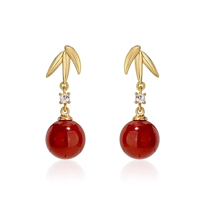 Encounter Gift Agate Jade Earrings Women's-0