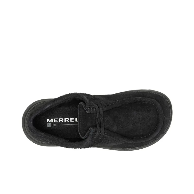 MERRELL Hut Moc 2 Anti-Slip Wear-Resistant Low-Top Casual Shoes Women's Black-3