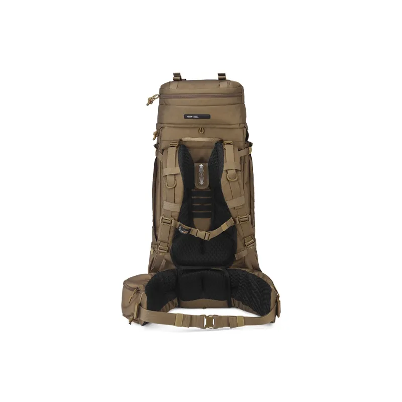 MARDINGTOP Cudora Fabric Backpack Large Size Unisex Khaki/Black-2