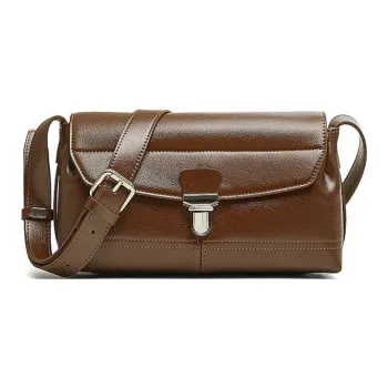 BASTO PU Small Square Bag Crossbody Bags Medium Size Women's Brown/Coffee