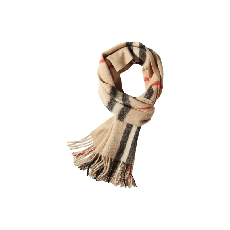 Shanghai Story Sheep Wool Knit Scarves Unisex-12