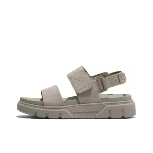 Timberland Beach Sandals Women's Yellow Brown