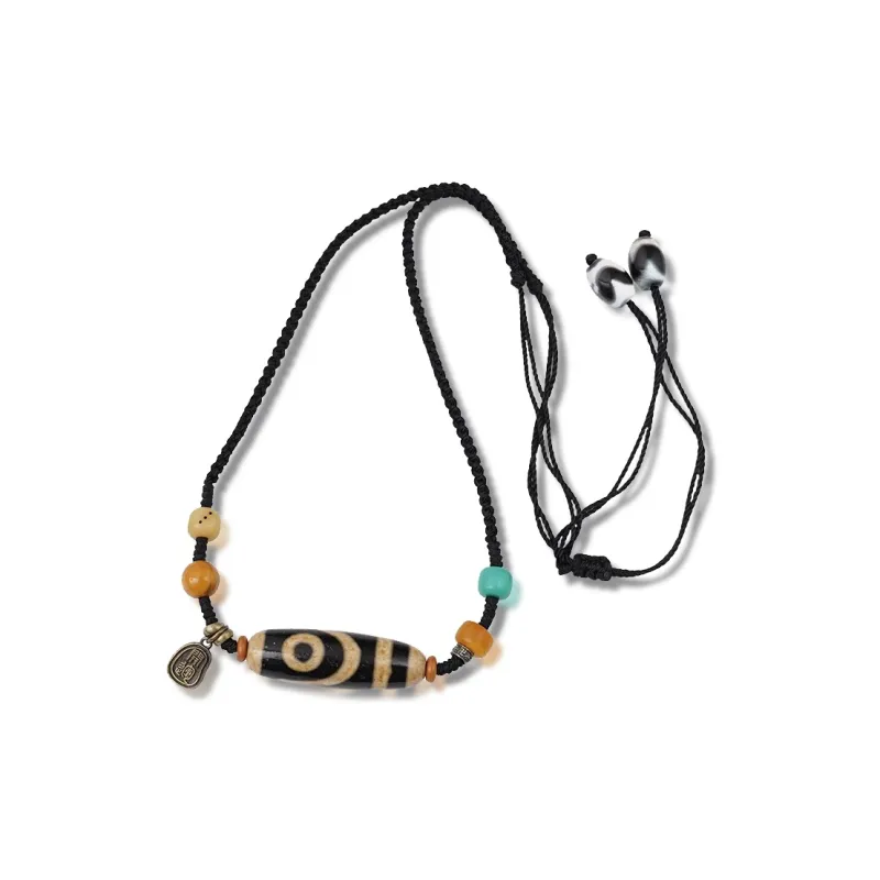 Moon Jewelry Agate Necklaces Unisex-0