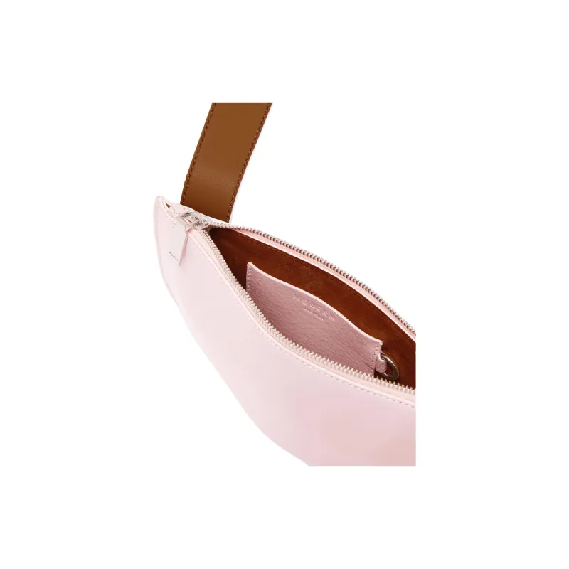 Alexander McQueen T Bar Sling Calfskin Shoulder Bag, Coin Purse Women's Pink-4