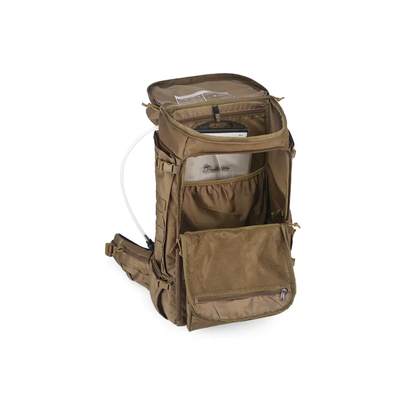 MARDINGTOP Cudora Fabric Backpack Large Size Unisex Khaki/Black-1