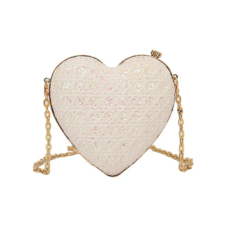 DALO PU Shoulder Bag Crossbody Bag Women's Pink/Black/White/Silver/Gold-8