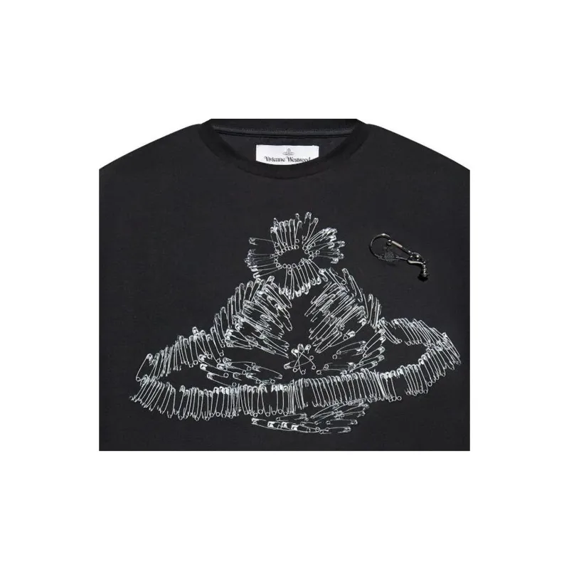 Vivienne Westwood Graphic Printed Crewneck T Shirt-4