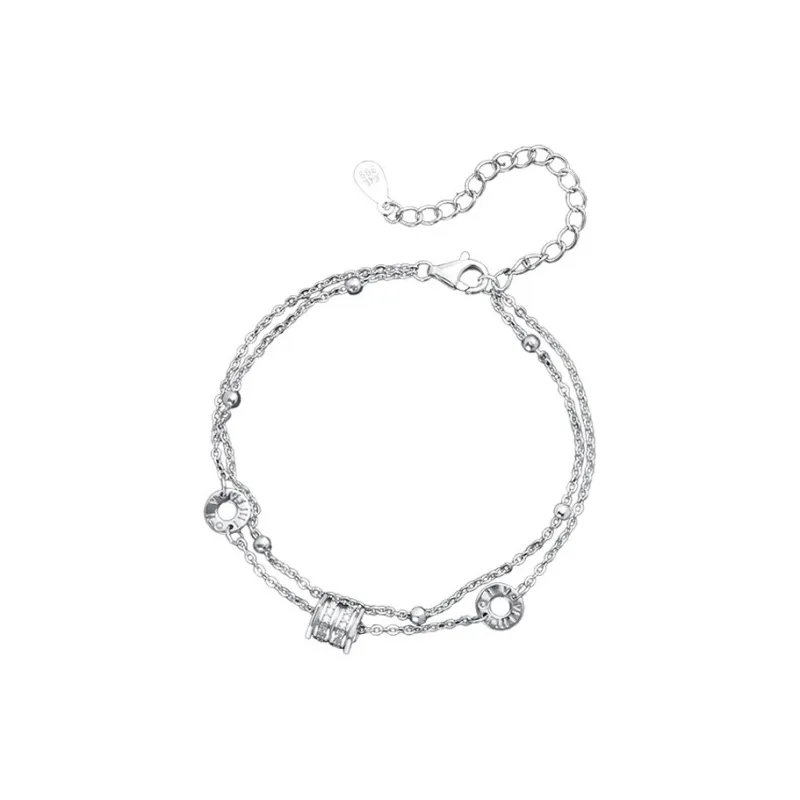 QIANCHANG S999 Fine Silver Bracelets Women's-1