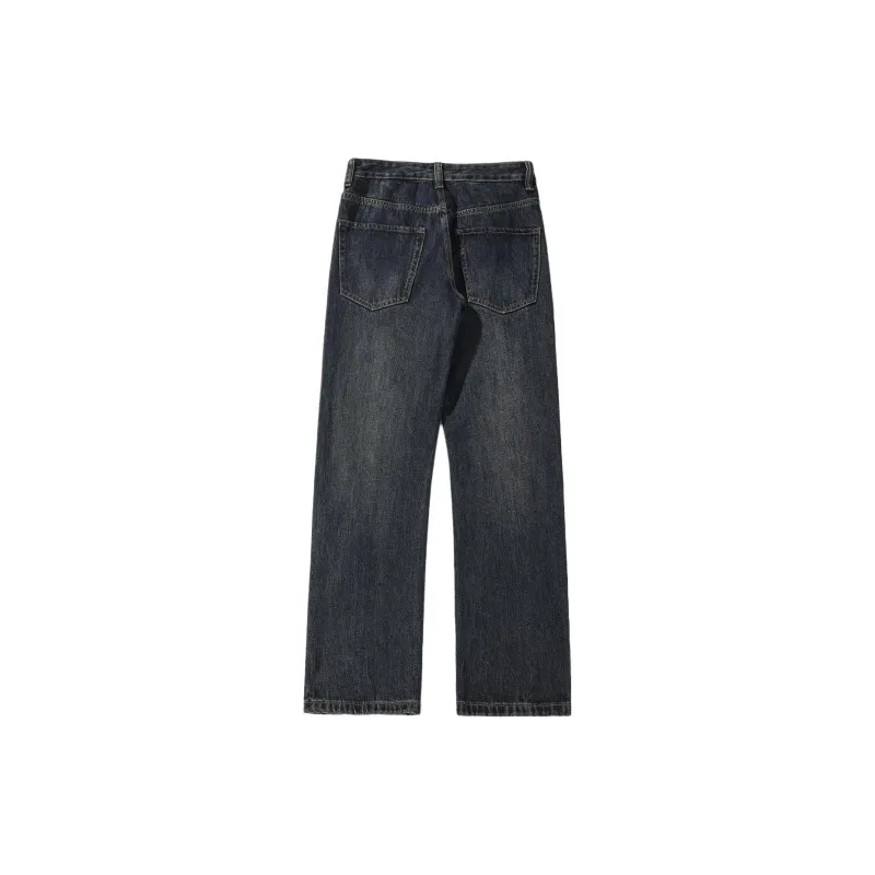 KVIV Jeans Men's Vintage Blue Gray-4
