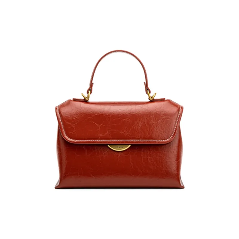 HONGU Cow Leather Handbag Trumpets Women's Multicolor-0