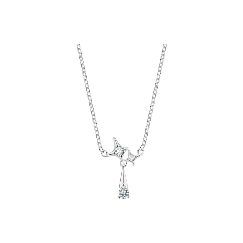 Danfu 999 Fine Silver Necklaces Women's-0