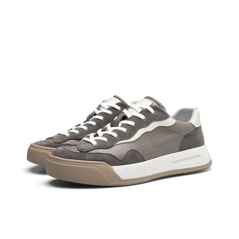 D FUSE SCANDINAVIA Low Top Skateboard Shoes Black, Khaki-7