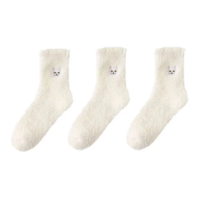 Caramella Mid Calf Socks Women's 3 Pack-5